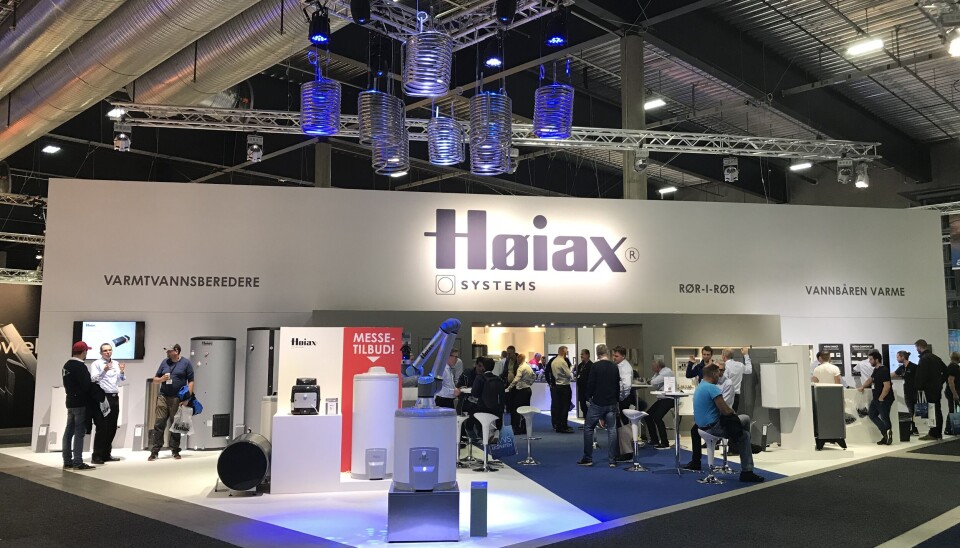Høiax på VVS-dagene i 2018. Høiax på VVS-dagene i 2018.