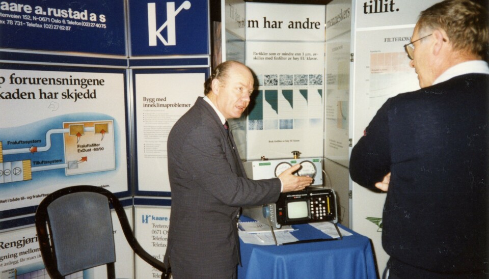 Camfil på VVS-dagene på 90-tallet. Camfil på VVS-dagene på 90-tallet.