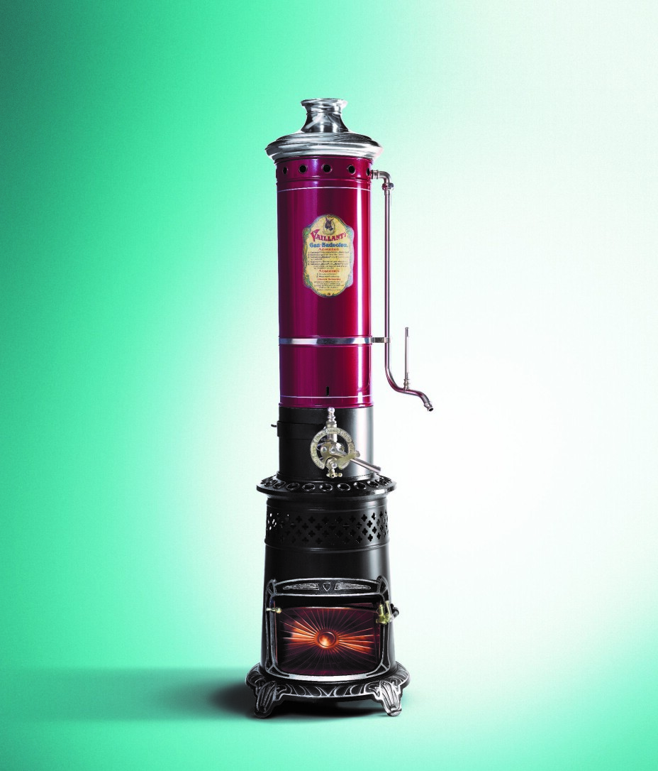 Gammel reklame for Vaillant
