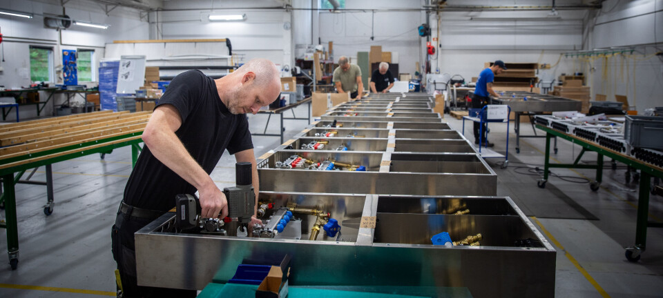 Sparer rørleggeren for verdifull tid