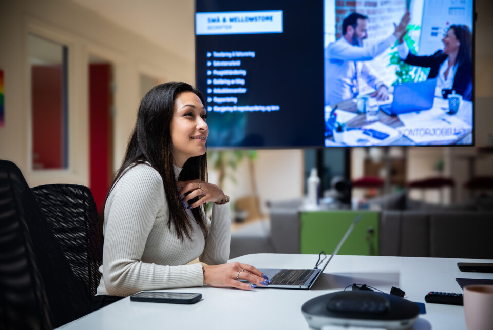 – VVS-dagene gir oss en utmerket mulighet til å vise hvordan vi kan bidra til en enklere hverdag for næringsdrivende som rørleggere, sier digital markedsfører Veronika Dimitrova.