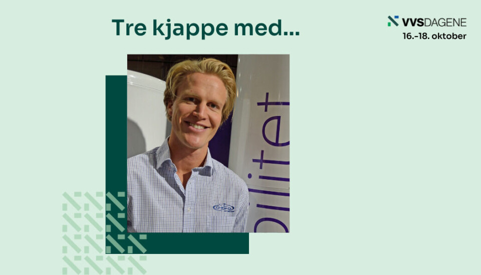 Sigurd Braathen, salgssjef Norge, Oso Hotwater AS.