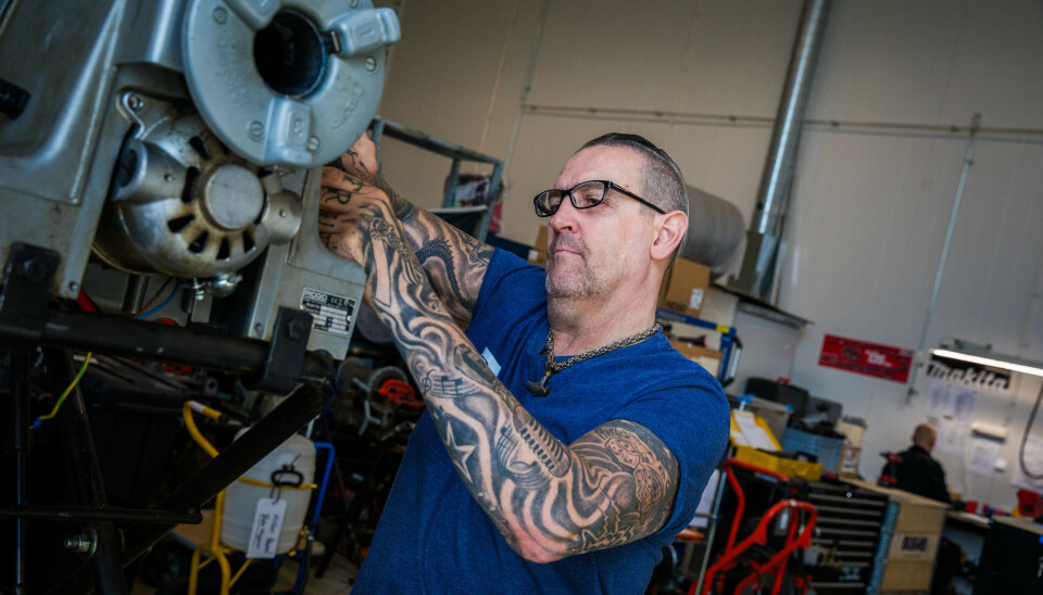 Richard Wogowitsch er maskinmekaniker hos Brødrene Dahl.