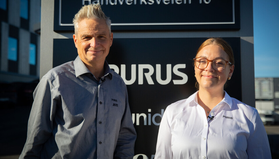Jarle Ørnebo er marketingmanager og Silje Marie Fredriksen er digital markedsfører i Purus.